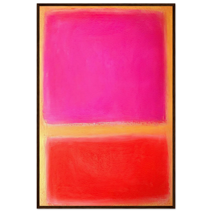 Untitled - Color Field Painting Framed Poster | Mark Rothko Framed Prints Wall Art | Rothko Prints