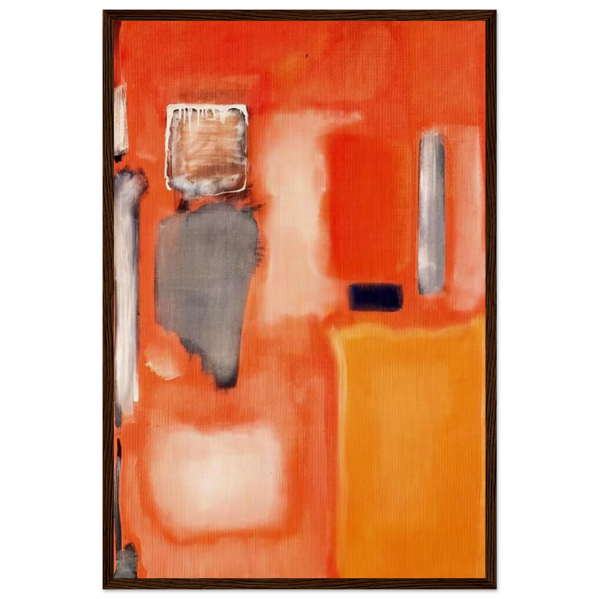 No. 19 - 1949 Framed Poster | Mark Rothko Framed Prints Wall Art | Rothko Prints