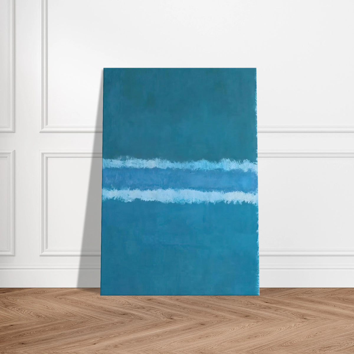 Untitled Blue Divided by Blue - 1966 Canvas | Mark Rothko Canvas | Rothko Prints