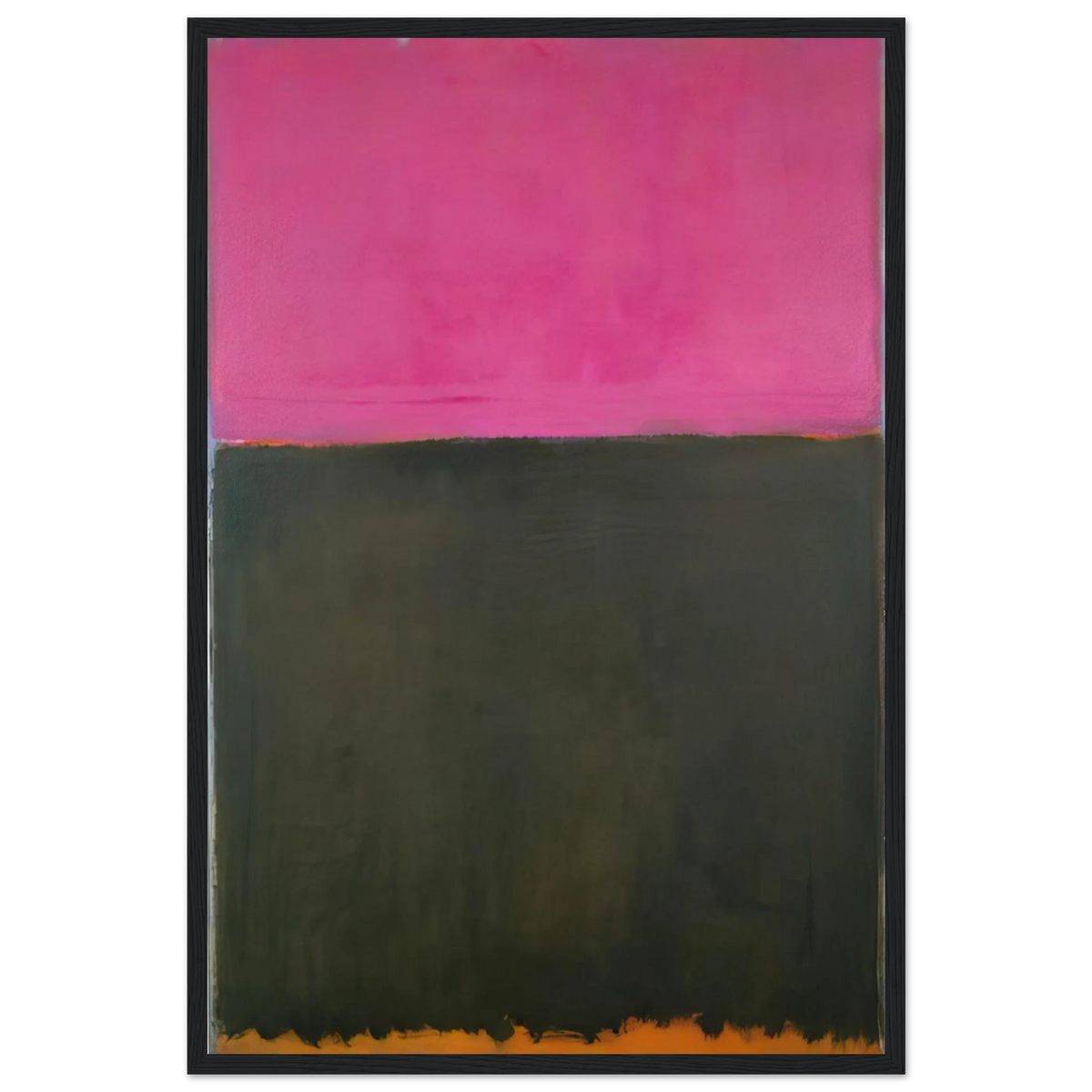 Untitled - 1953 Framed Poster | Mark Rothko Framed Prints Wall Art | Rothko Prints