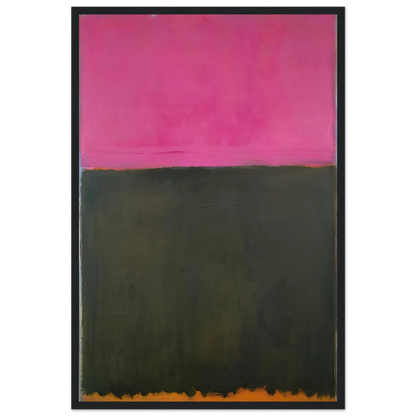 Untitled - 1953 Framed Poster | Mark Rothko Framed Prints Wall Art | Rothko Prints