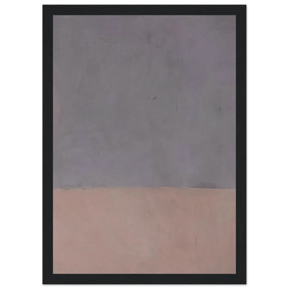 Untitled Gray and Mauve - 1969 Framed Poster | Mark Rothko Framed Prints Wall Art | Rothko Prints