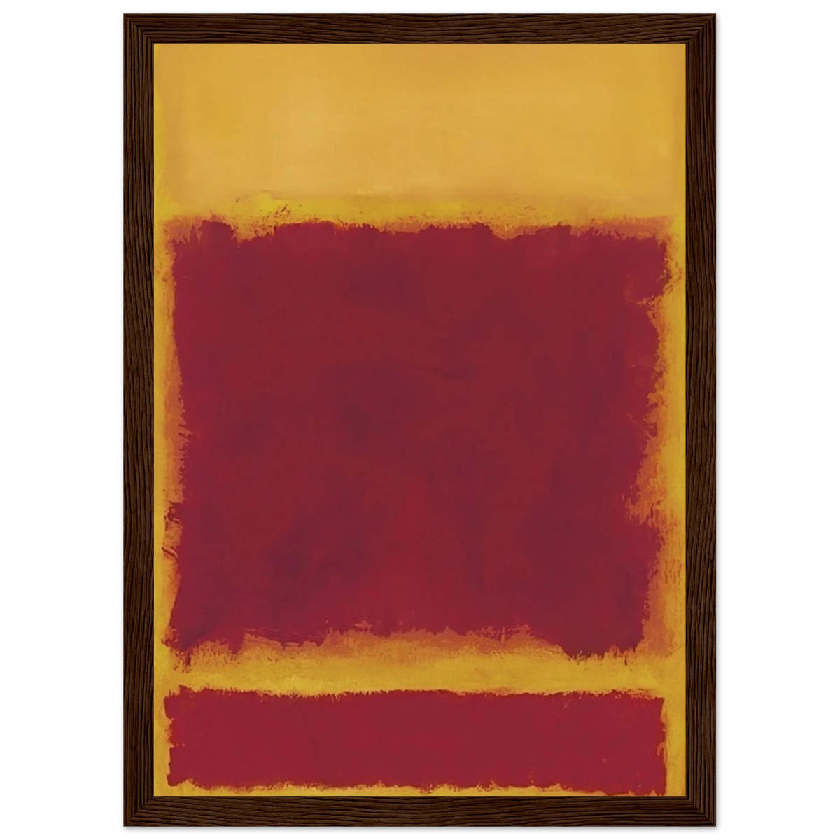 Composition - 1958 Framed Poster | Mark Rothko Framed Prints Wall Art | Rothko Prints