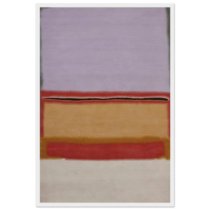 Orange over Violet - 1968 Framed Poster | Mark Rothko Framed Prints Wall Art | Rothko Prints