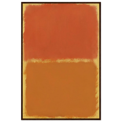 Orange, Red, Orange - 1961 Framed Poster | Mark Rothko Framed Prints Wall Art | Rothko Prints