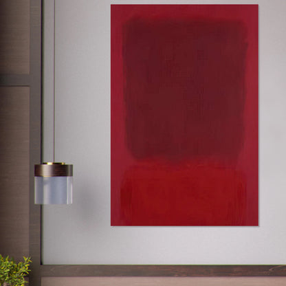 Red and Brown - 1957 Poster | Mark Rothko Poster | Rothko Prints