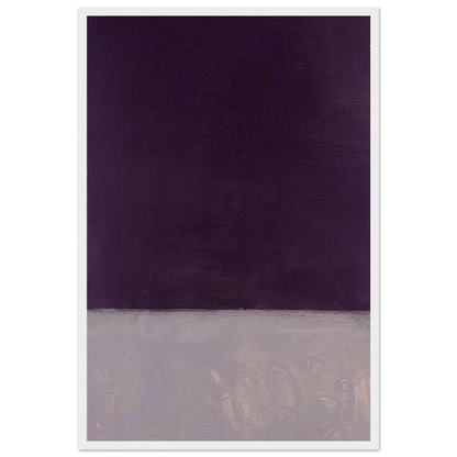Untitled Black and Gray - 1970 Framed Poster | Mark Rothko Framed Prints Wall Art | Rothko Prints