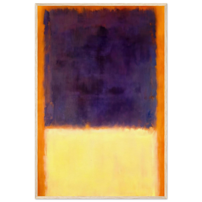 Red, Orange, Tan and Purple - 1954 Framed Poster | Mark Rothko Framed Prints Wall Art | Rothko Prints