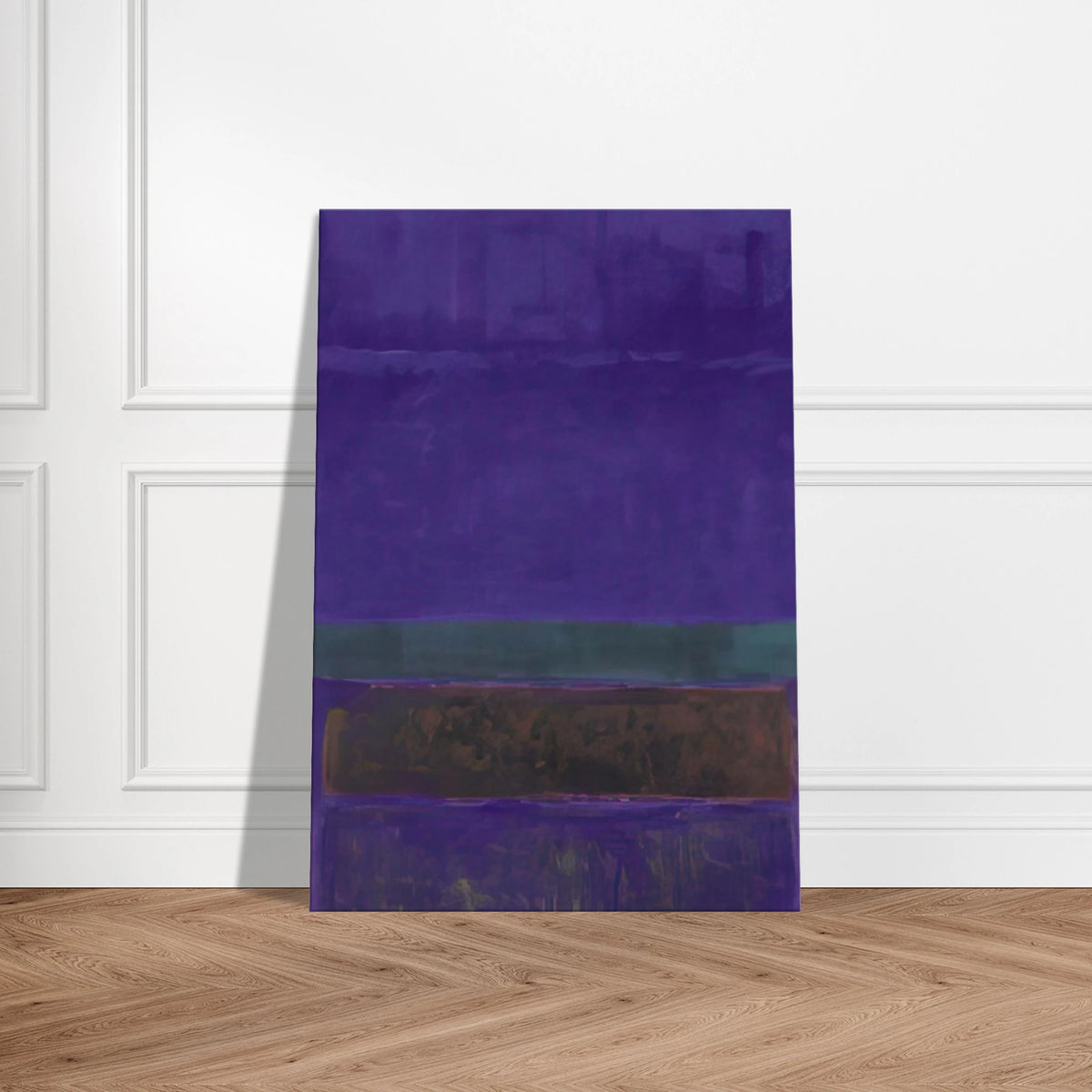 Untitled [Blue, Green, and Brown] - 1952 Canvas | Mark Rothko Canvas | Rothko Prints