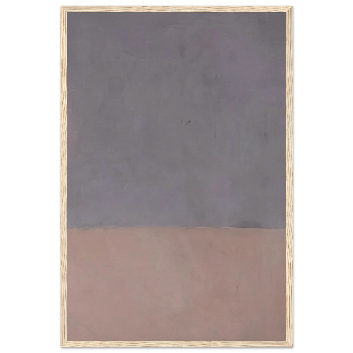 Untitled Gray and Mauve - 1969 Framed Poster | Mark Rothko Framed Prints Wall Art | Rothko Prints
