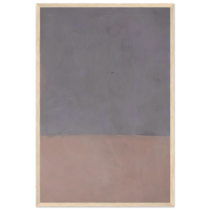 Untitled Gray and Mauve - 1969 Framed Poster | Mark Rothko Framed Prints Wall Art | Rothko Prints