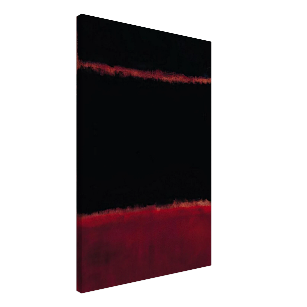 Black in Deep Red - 1957 Canvas | Mark Rothko Canvas | Rothko Prints