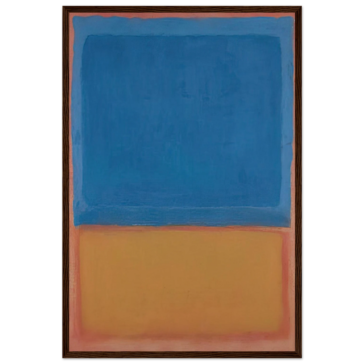 Untitled Red, Blue, Orange - 1955 Framed Poster | Mark Rothko Framed Prints Wall Art | Rothko Prints