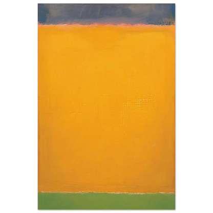 United Blue, Yellow, Green on Red - 1954 Poster | Mark Rothko Poster | Rothko Prints