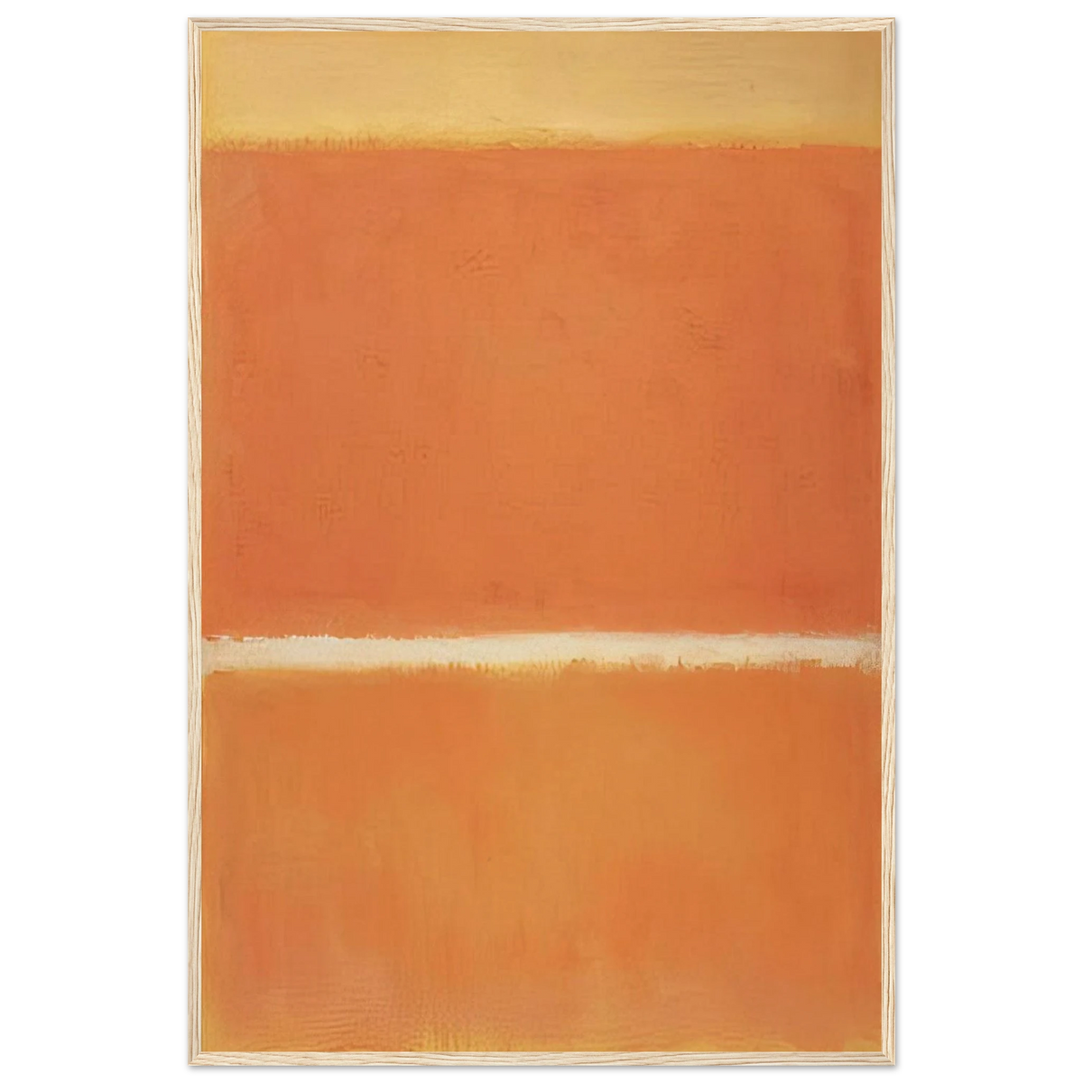 No.11 - 1963 Framed Poster | Mark Rothko Framed Prints Wall Art | Rothko Prints