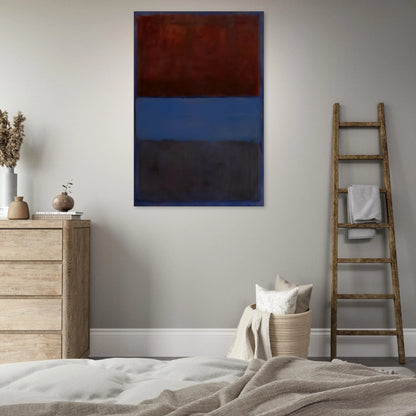 No.61 Rust and Blue - 1953 Poster | Mark Rothko Poster | Rothko Prints
