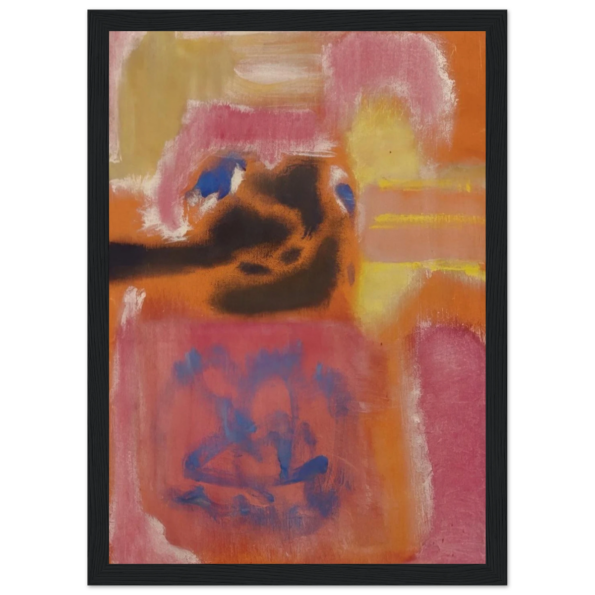 No. 9 - 1947 Framed Poster | Mark Rothko Framed Prints Wall Art | Rothko Prints