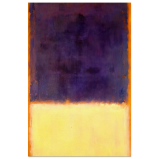 Red, Orange, Tan and Purple - 1954 Poster | Mark Rothko Poster | Rothko Prints