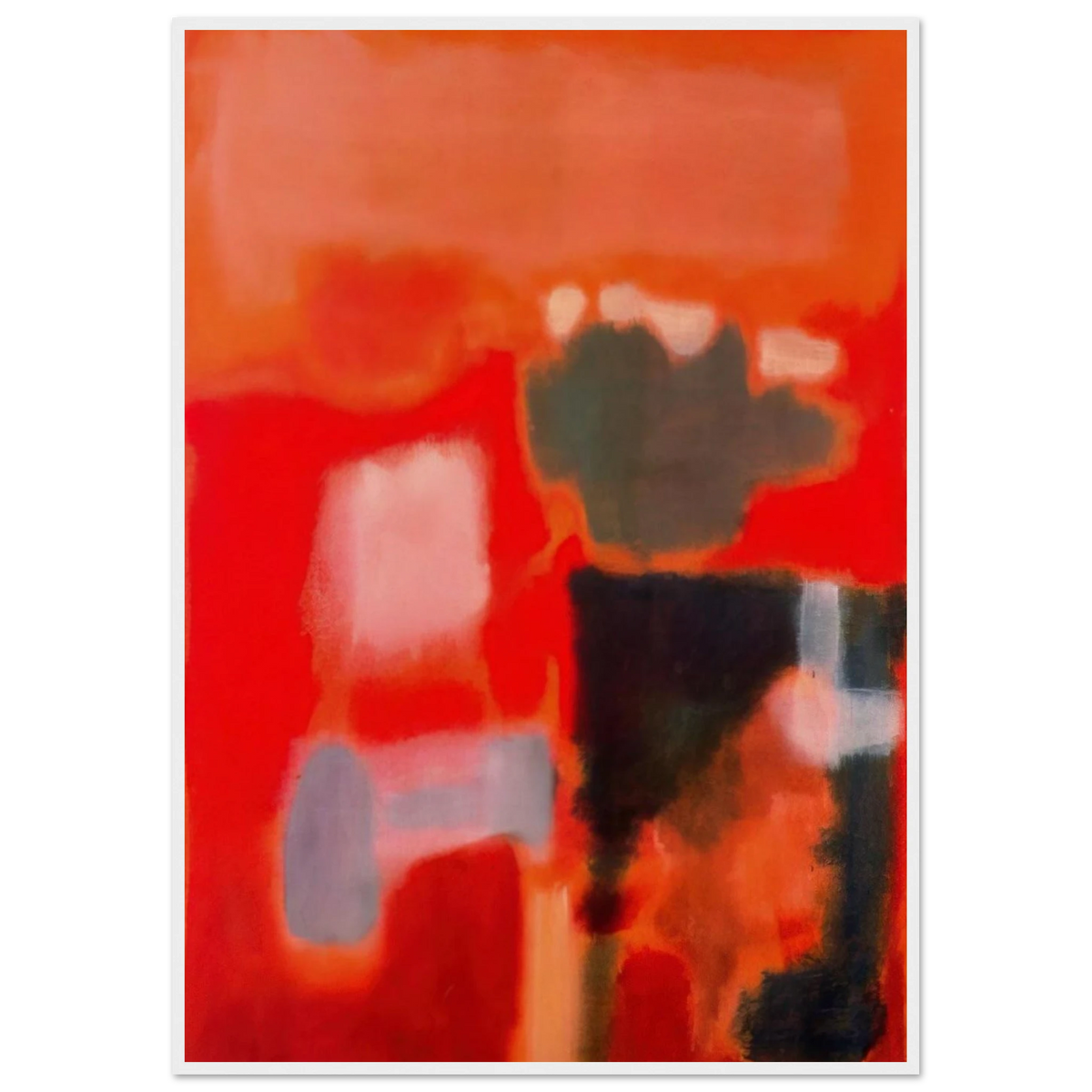 No.1 - 1949 Framed Poster | Mark Rothko Framed Prints Wall Art | Rothko Prints