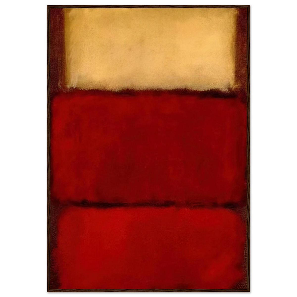 Red - 1964 Framed Poster | Mark Rothko Framed Prints Wall Art | Rothko Prints