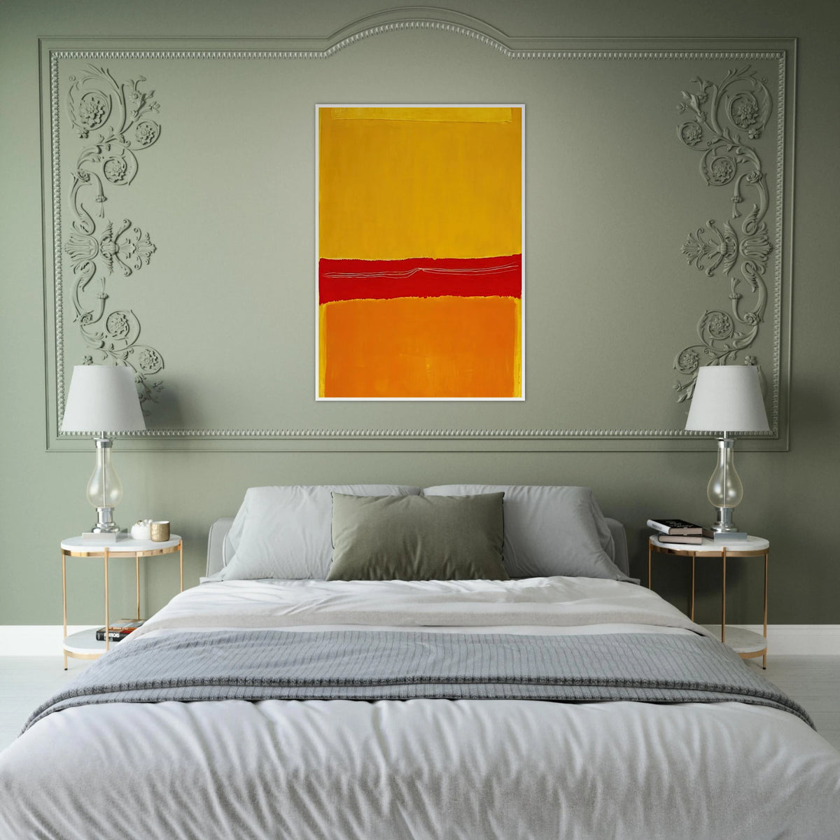 No.5No.22 - 1950 Framed Poster | Mark Rothko Framed Prints Wall Art | Rothko Prints