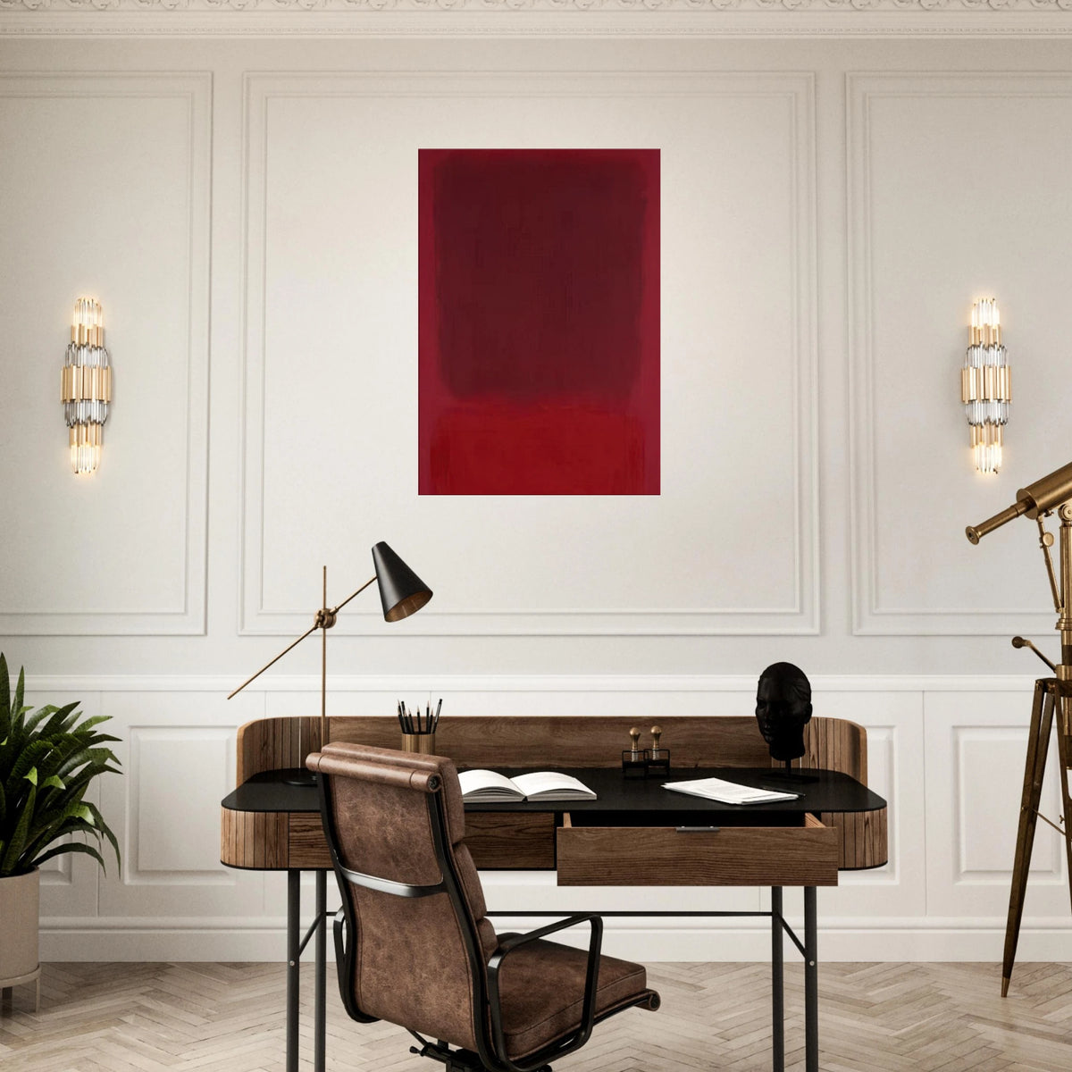 Red and Brown - 1957 Canvas | Mark Rothko Canvas | Rothko Prints