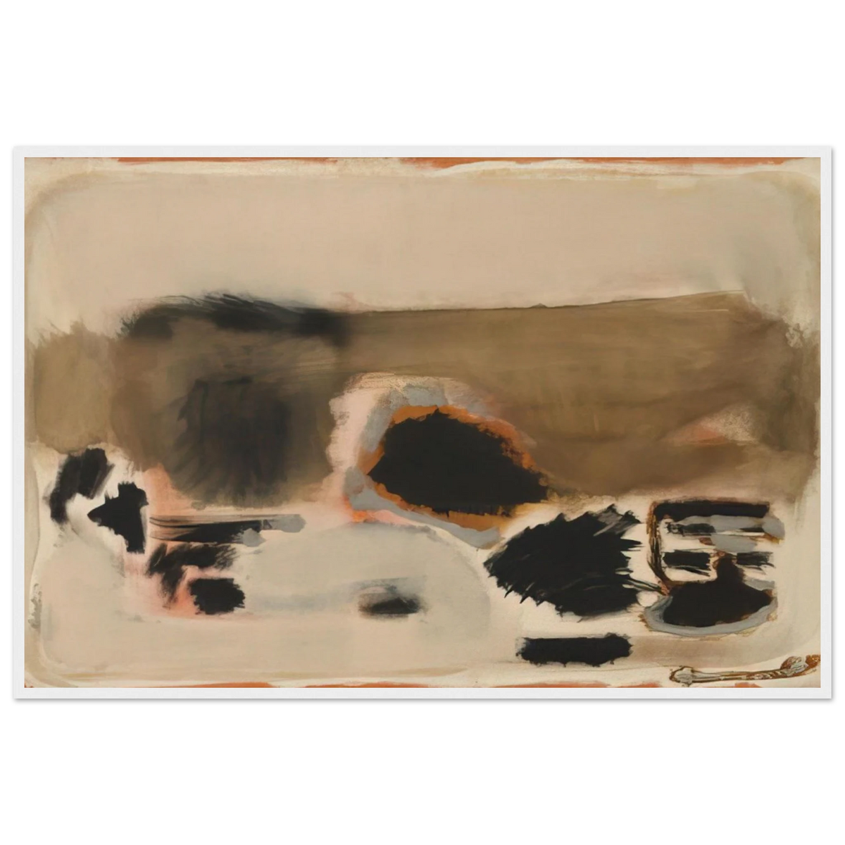 No.5No.24 - 1948 Framed Poster | Mark Rothko Framed Prints Wall Art | Rothko Prints