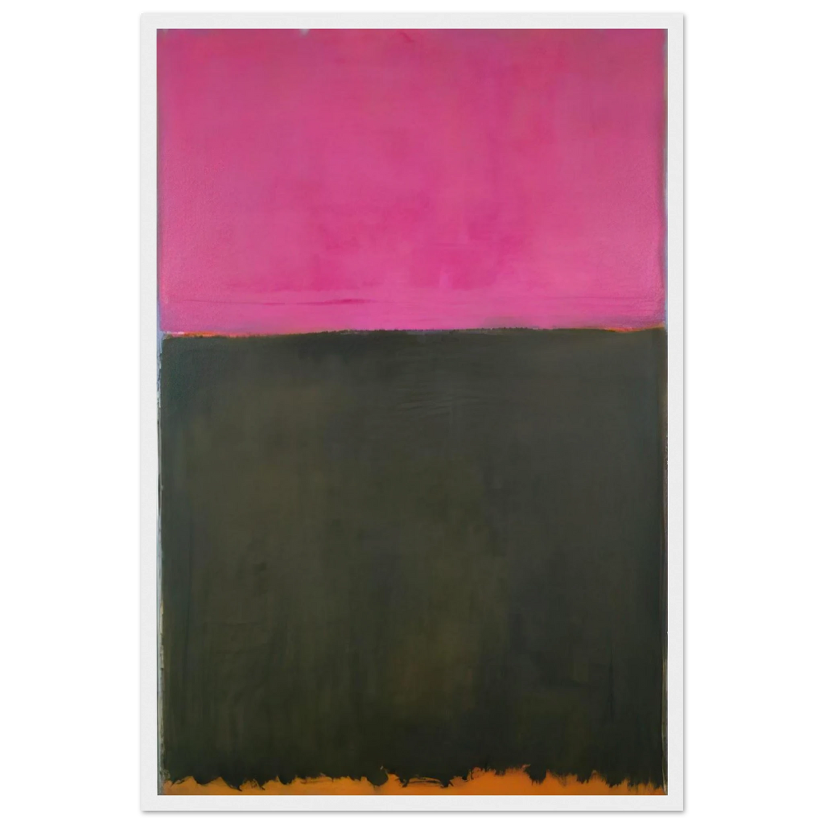 Untitled - 1953 Framed Poster | Mark Rothko Framed Prints Wall Art | Rothko Prints