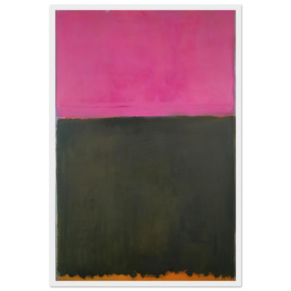Untitled - 1953 Framed Poster | Mark Rothko Framed Prints Wall Art | Rothko Prints