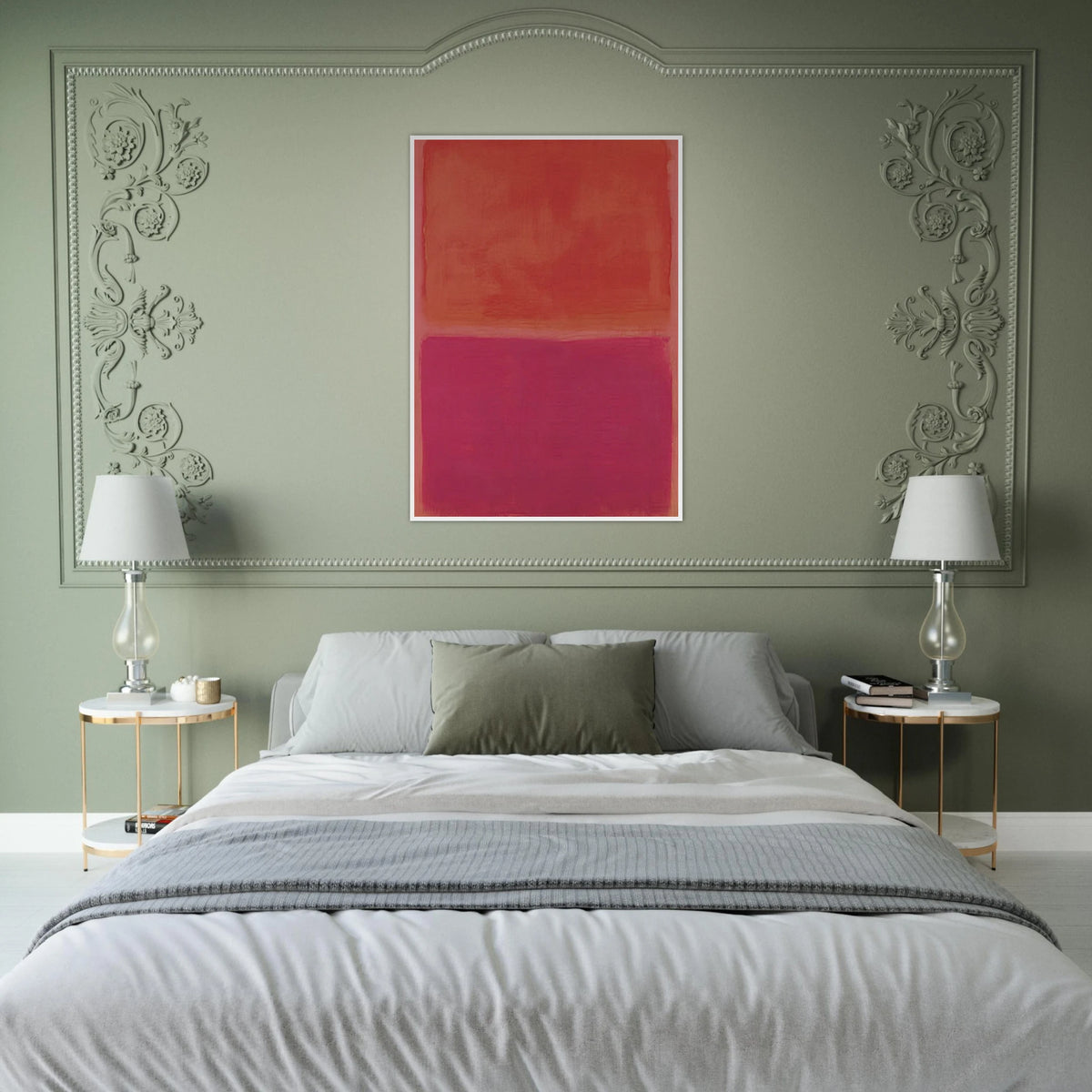 No. 3 - 1967 Framed Poster | Mark Rothko Framed Prints Wall Art | Rothko Prints