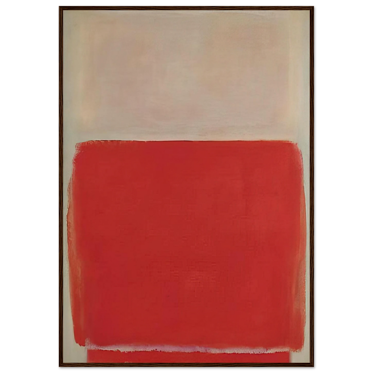 No. 3 - 1953 Framed Poster | Mark Rothko Framed Prints Wall Art | Rothko Prints