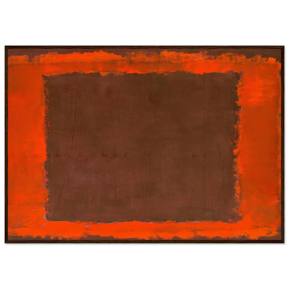 Untitled Mural for End Wall - 1959 Framed Poster | Mark Rothko Framed Prints Wall Art | Rothko Prints