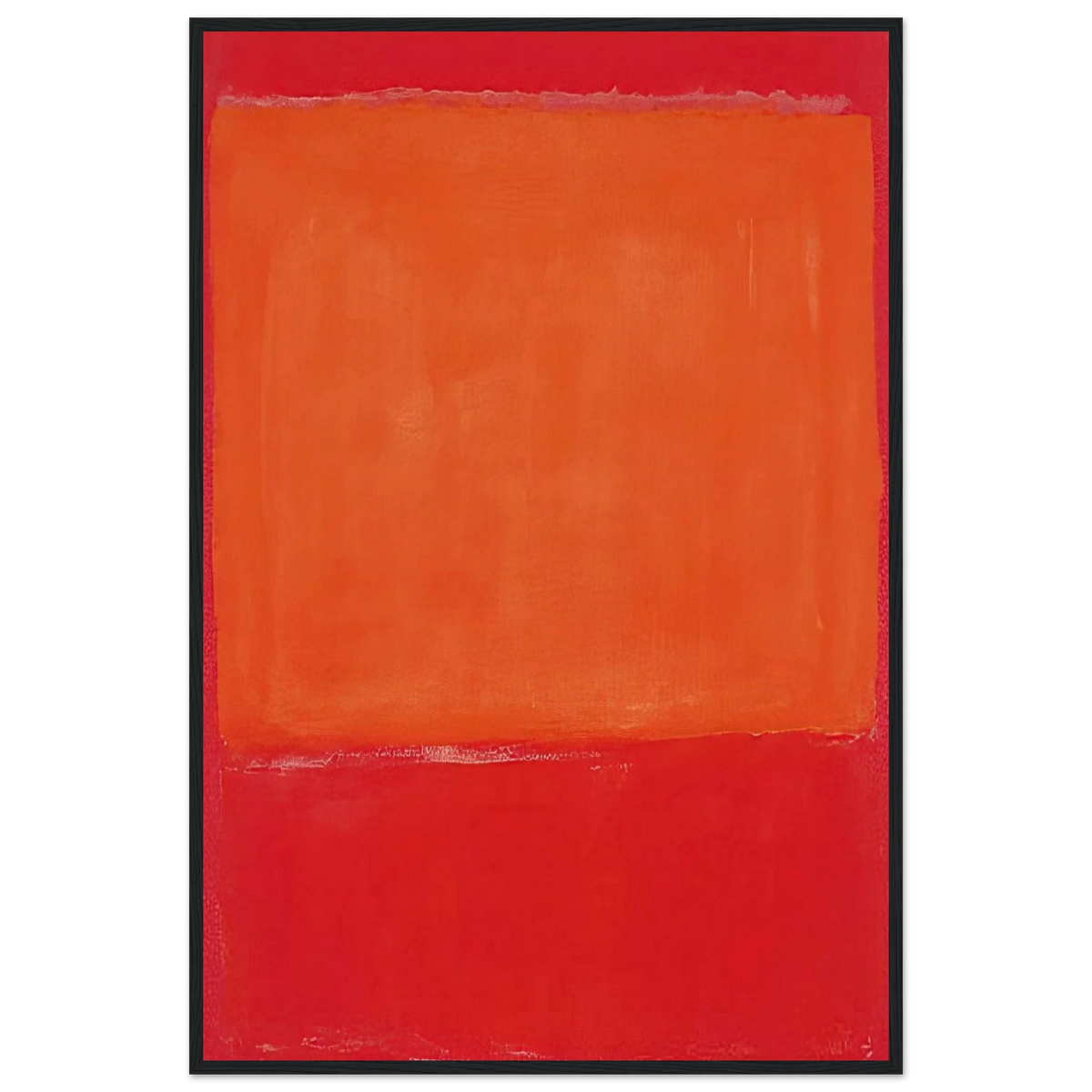 Ochre and Red on Red - 1957 Framed Poster | Mark Rothko Framed Prints Wall Art | Rothko Prints