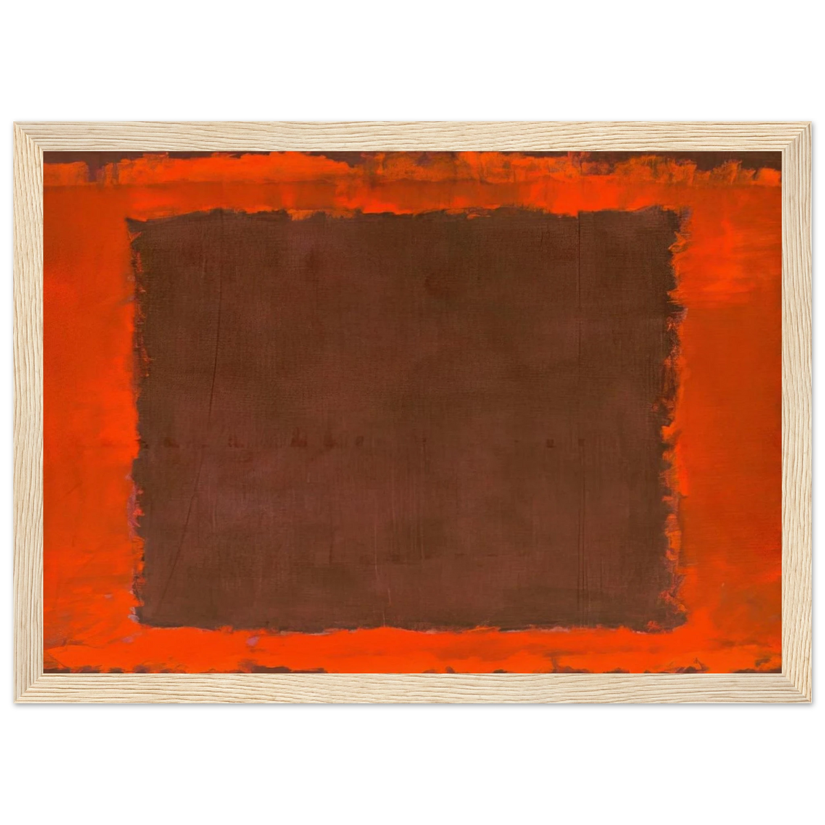 Untitled Mural for End Wall - 1959 Framed Poster | Mark Rothko Framed Prints Wall Art | Rothko Prints