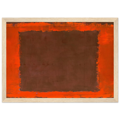 Untitled Mural for End Wall - 1959 Framed Poster | Mark Rothko Framed Prints Wall Art | Rothko Prints