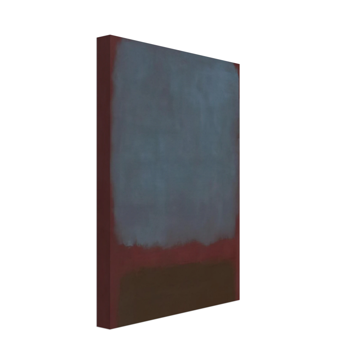 No. 37No. 19 Slate Blue and Brown on Plum - 1958 Canvas | Mark Rothko Canvas | Rothko Prints