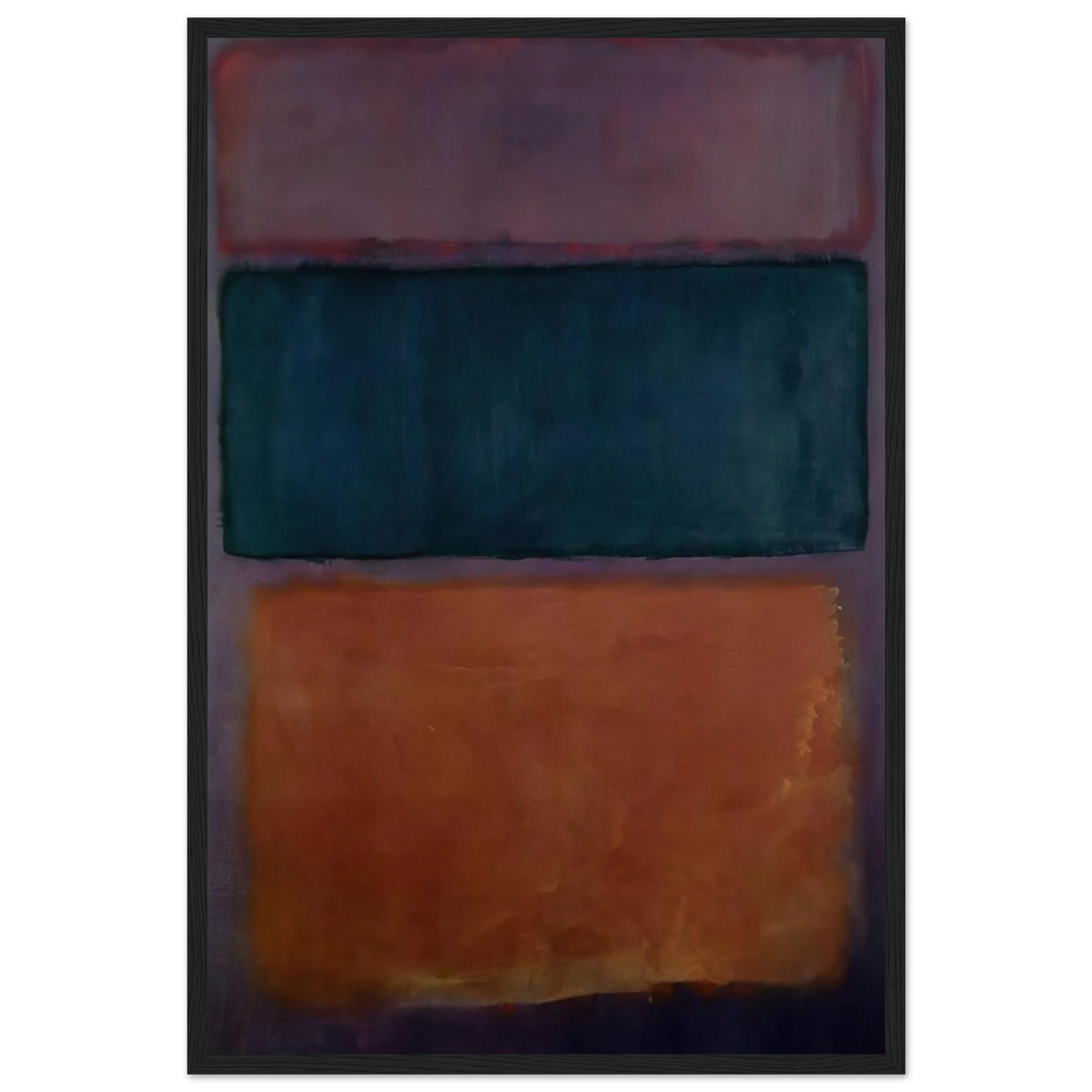Untitled - 1963 Framed Poster | Mark Rothko Framed Prints Wall Art | Rothko Prints