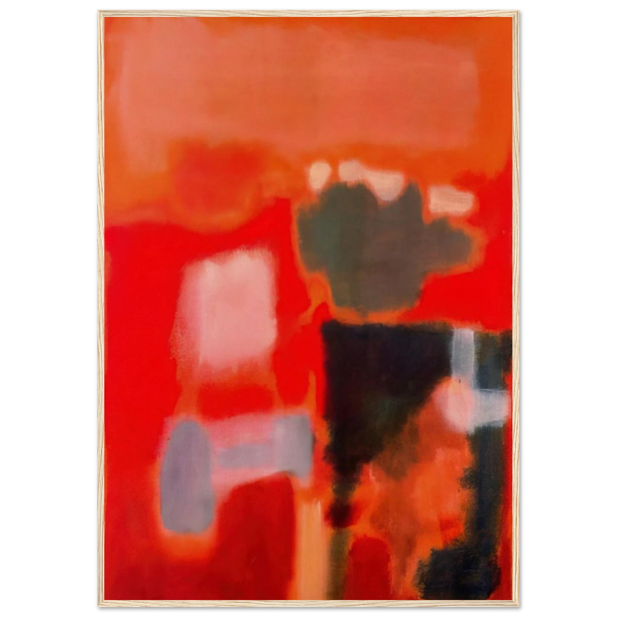No.1 - 1949 Framed Poster | Mark Rothko Framed Prints Wall Art | Rothko Prints