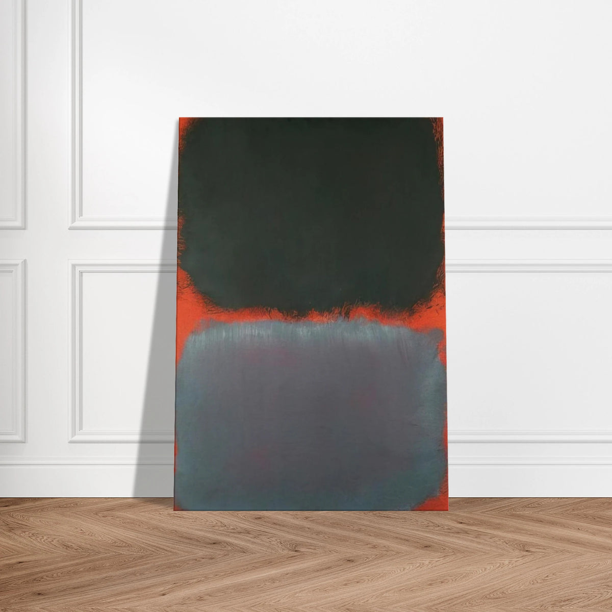 Untitled Gray, Gray on Red - 1968 Canvas | Mark Rothko Canvas | Rothko Prints