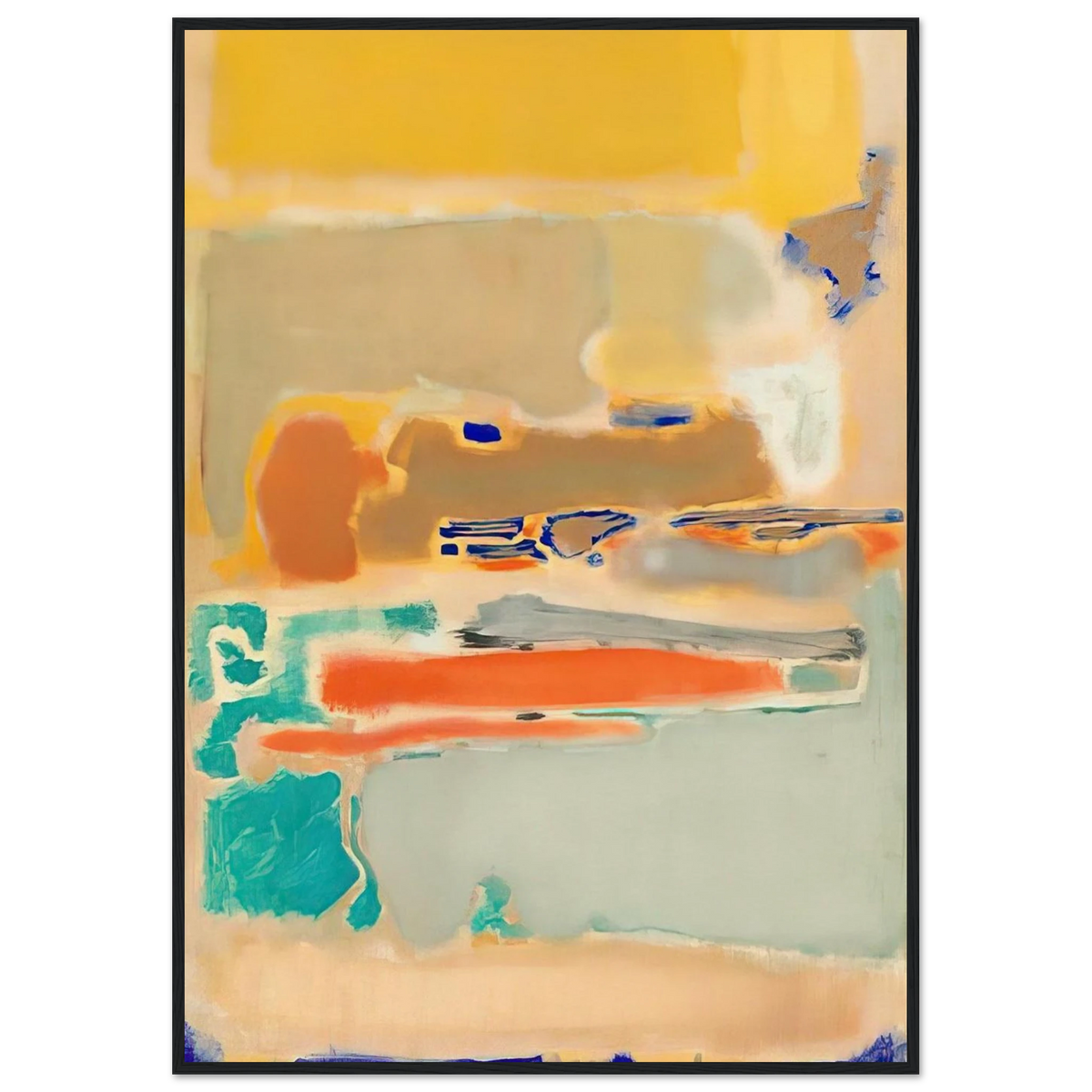 Multiform - 1948 Framed Poster | Mark Rothko Framed Prints Wall Art | Rothko Prints