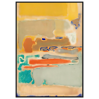 Multiform - 1948 Framed Poster | Mark Rothko Framed Prints Wall Art | Rothko Prints