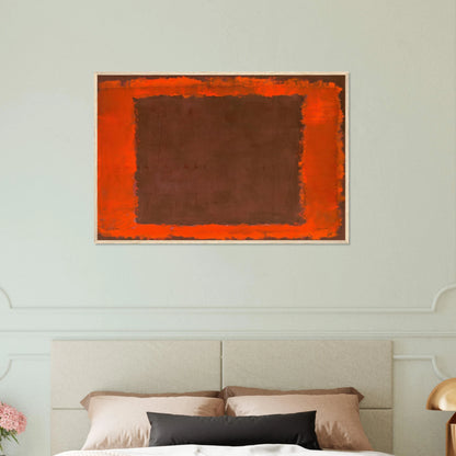 Untitled Mural for End Wall - 1959 Framed Poster | Mark Rothko Framed Prints Wall Art | Rothko Prints