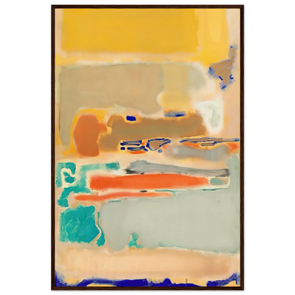 Multiform - 1948 Framed Poster | Mark Rothko Framed Prints Wall Art | Rothko Prints