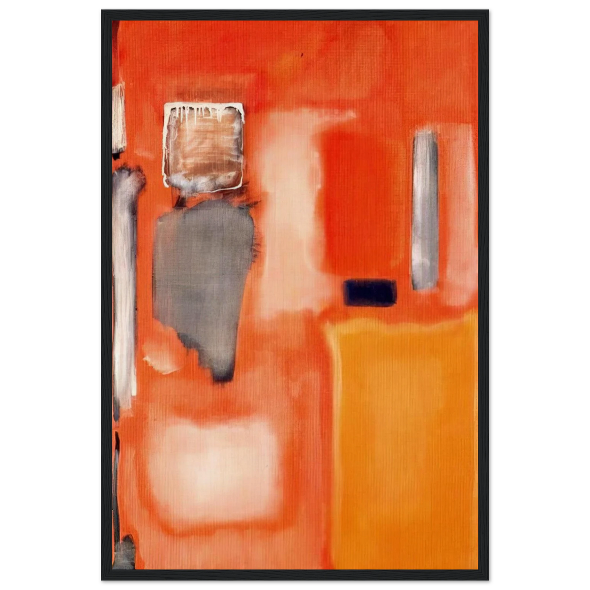 No. 19 - 1949 Framed Poster | Mark Rothko Framed Prints Wall Art | Rothko Prints