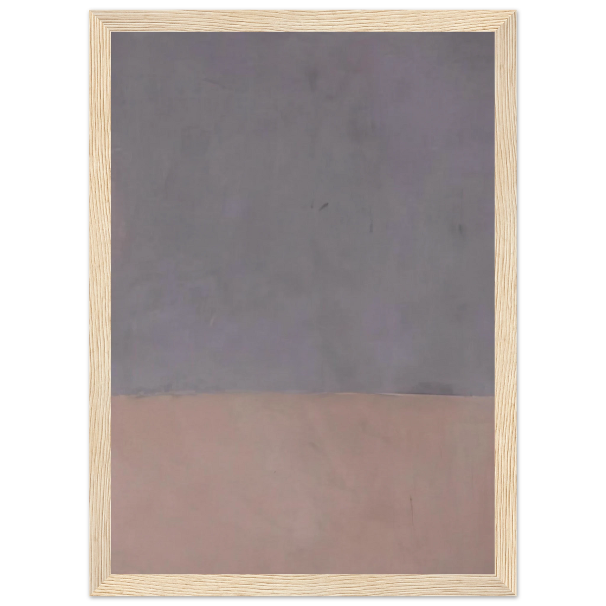 Untitled Gray and Mauve - 1969 Framed Poster | Mark Rothko Framed Prints Wall Art | Rothko Prints