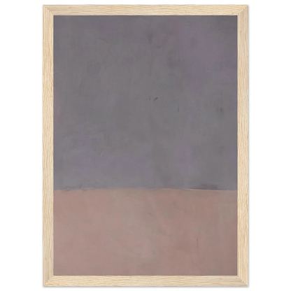 Untitled Gray and Mauve - 1969 Framed Poster | Mark Rothko Framed Prints Wall Art | Rothko Prints