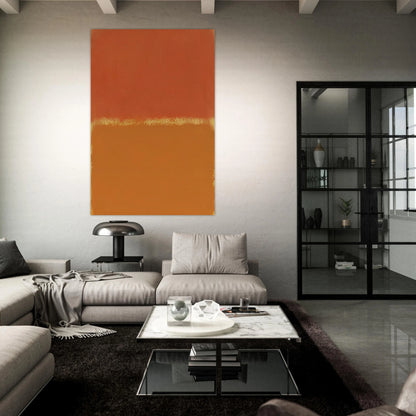 Orange, Red, Orange - 1961 Poster | Mark Rothko Poster | Rothko Prints