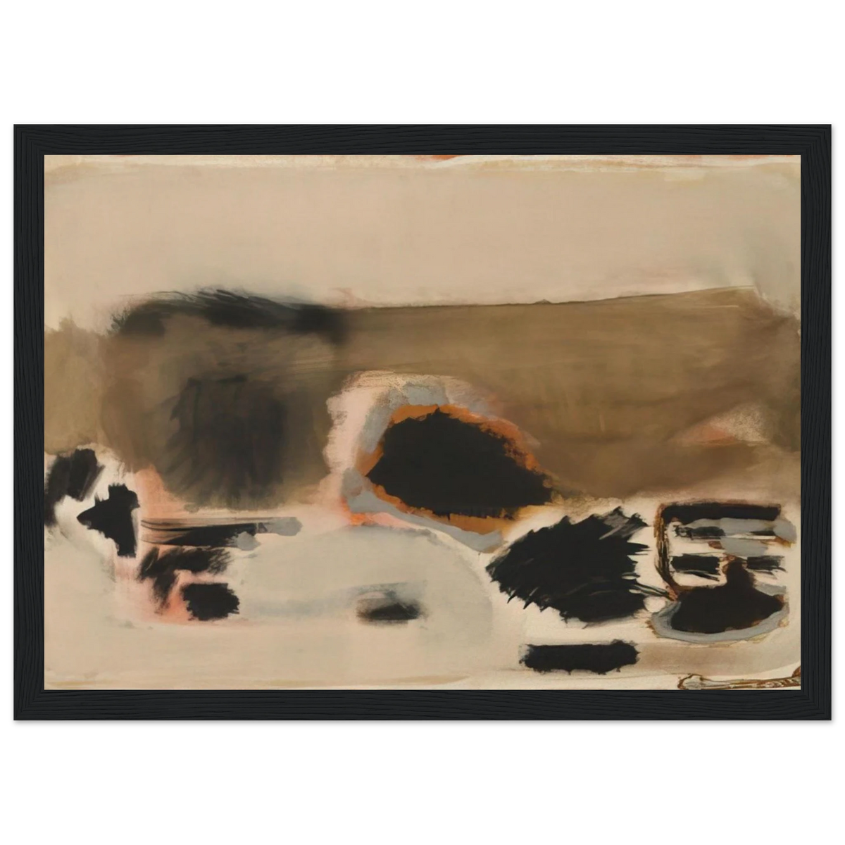 No.5No.24 - 1948 Framed Poster | Mark Rothko Framed Prints Wall Art | Rothko Prints