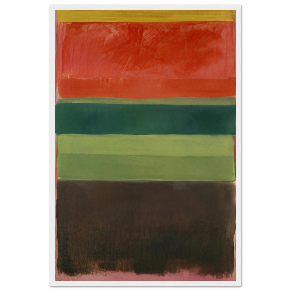 Untitled - 1949 Framed Poster | Mark Rothko Framed Prints Wall Art | Rothko Prints