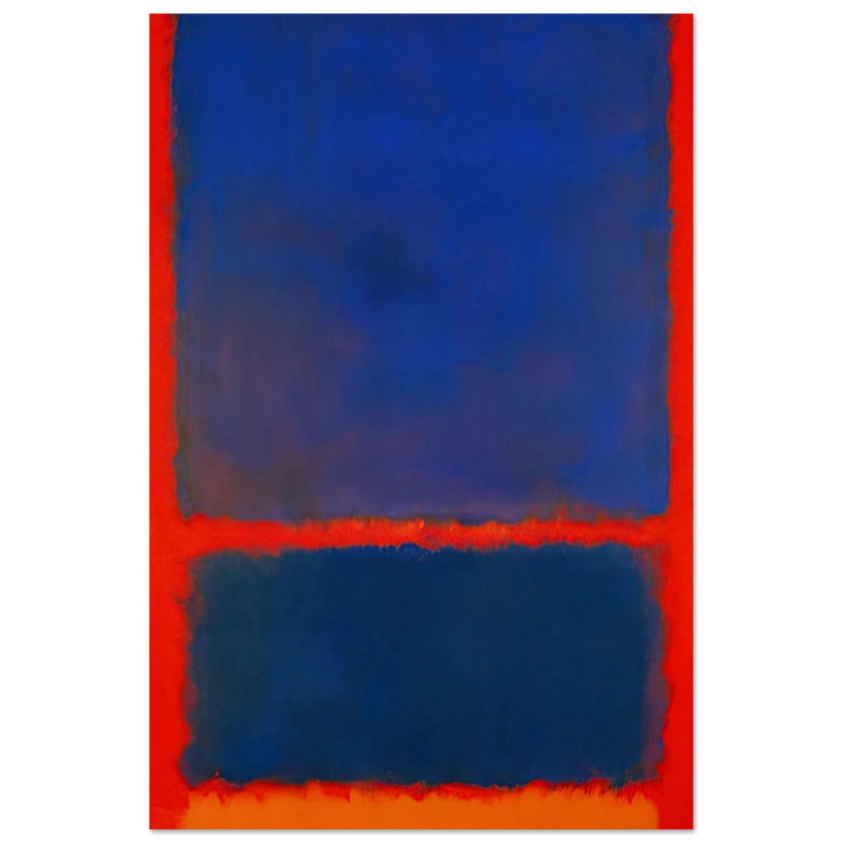 Blue, Orange, Red - 1961 Poster | Mark Rothko Poster | Rothko Prints